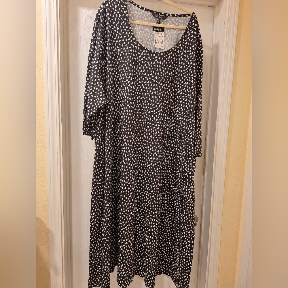 Ulla Popken House Dress Sleepwear Loungewear Women's Plus 36/38 NWOT